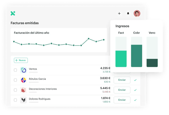 Facturación para empresas y autónomos